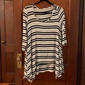 Striped Flowy Top